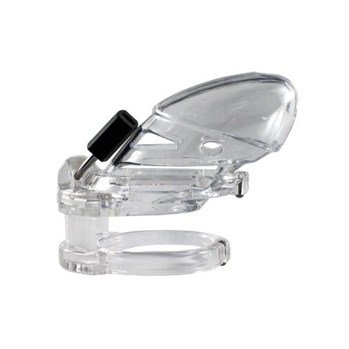 Locked in Lust - Vice Plus Chasity Cage - Clear photo
