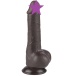 Lovetoy - 7.5" Sliding Skin Dildo 13.2cm - Brown photo-2