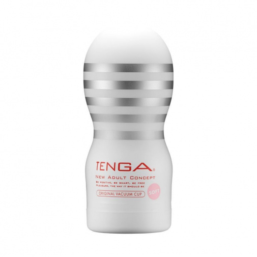 Tenga - 经典真空杯－白色柔软型 (最新版) 照片