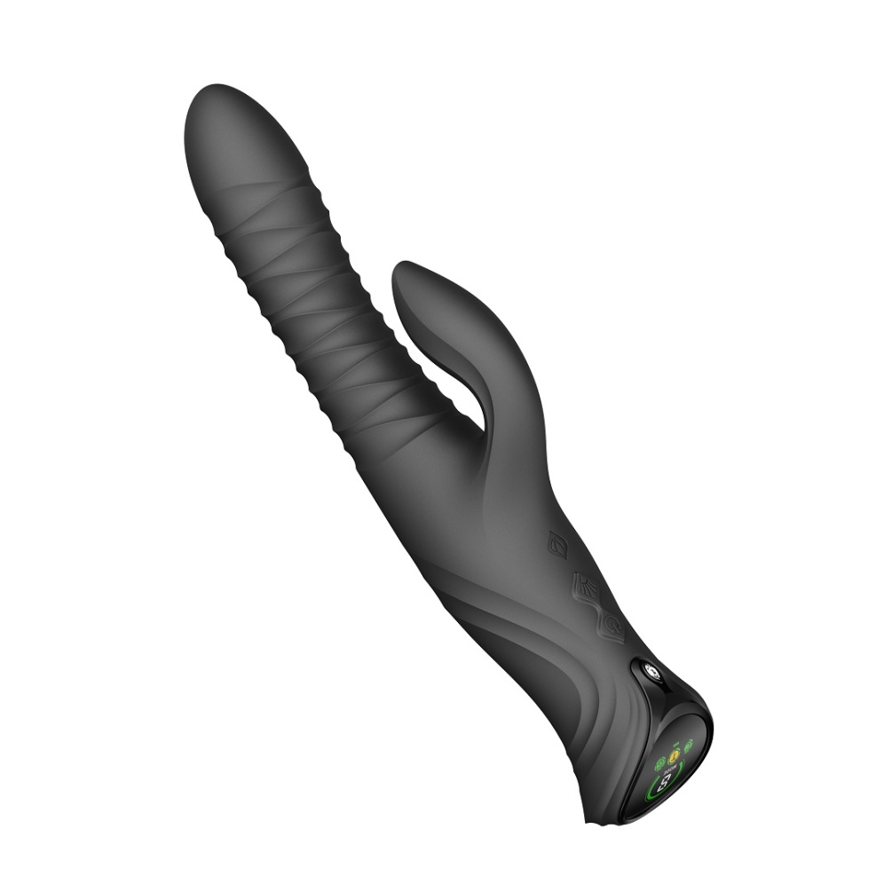 As the first dual-stimulating rabbit massager from the ZALO ... Zalo - Mose 2 Heating Rabbit Thruster - Obsidian Black photo-6
