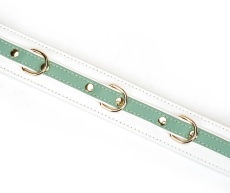 Liebe Seele - Fairy Goat Leather Collar - Green photo