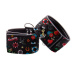 Ouch - Old School Tattoo Ankle Cuffs - Black 照片