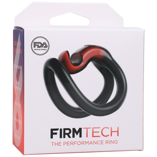 Doc Johnson - Firmtech Performance Cock Ring - Black photo