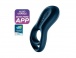Satisfyer - Epic Duo Ring Vibrator - Navy Blue photo-2