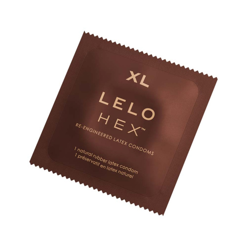 HEX - Respect XL 贴身防滑设计乳胶避孕套加大码 - 12片装 照片