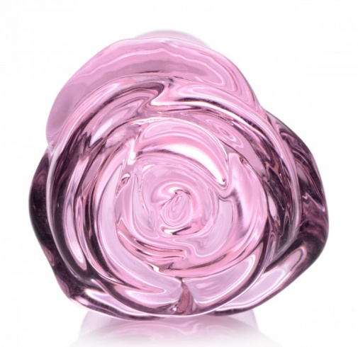 Booty Sparks - Rose Glass Anal Plug M - Pink photo