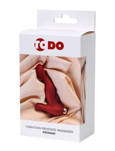 ToDo - Proman Vibro Prostate Massager - Red photo