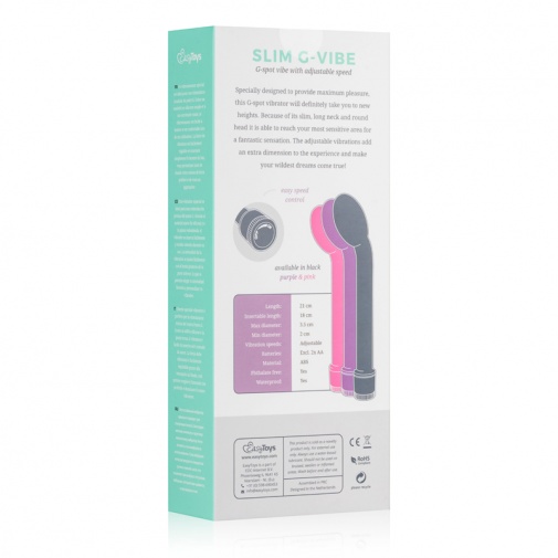 Easytoys - G-Spot Vibrator - Black photo