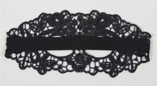Ohyeah - Lace Eye Mask - Black photo