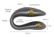 Oninder - Lisboa App Controlled Double Vibe - Black photo-4