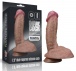 Lovetoy - 7.5'' 双层白金矽胶仿真阳具 照片-22