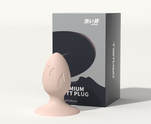 Drywell - Kit Silicone Anal Plug - Pink photo