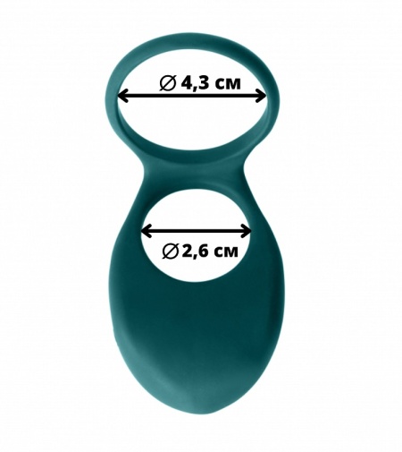Lola Games - Pure Passion Daydream Vibro Ring - Green photo