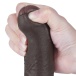 Lovetoy - 7" 带包皮仿真阳具 - 啡色 照片-9