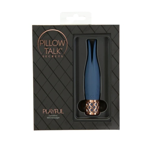 Pillow Talk - Playful Clitoral Stimulator - Navy photo