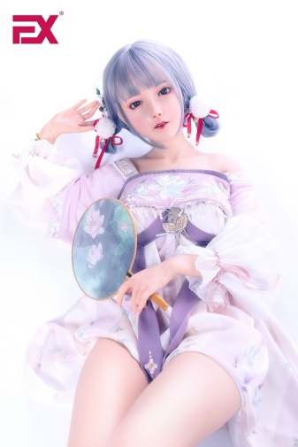  Lily 動漫仿真實體娃娃，豐腴身材，超軟矽膠 150 cm（4'9 英尺） 照片