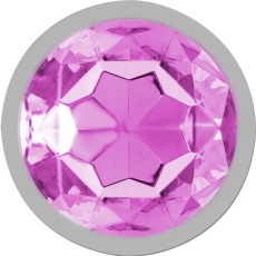 Intense - Metal Gem Plug L - Pink photo