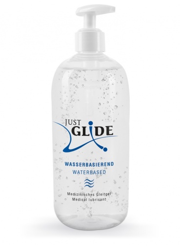 Just Glide - 医用水性润滑剂 - 500ml 照片