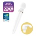 Satisfyer - Double Wand-er APP 智能遙控 按摩棒 - 白色 照片-2