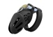 FAAK - Silicone Chastity Cage 114 - Black photo-5