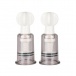 Easytoys - Nipple & Clit Suckers 2pcs S - White photo