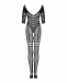 Obsessive - Bodystocking G329 - Black - XL/XXL photo-7