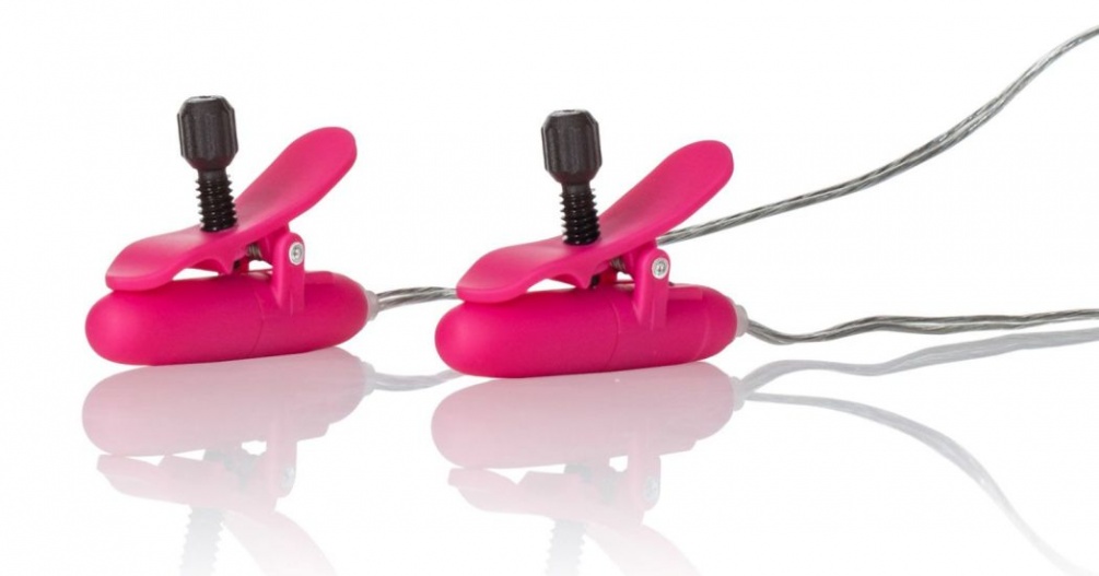 Experience intensely erotic tingles with the Nipple Play Vib... CEN - Vibrating Heated Nipple Teaser - Pink photo-5
