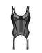 Obsessive - Arrowel Corset - Black - L/XL 照片-4