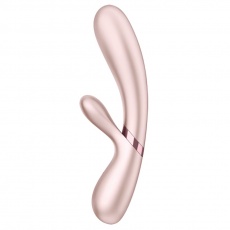 Satisfyer - Hot Lover Rabbit - Silver/Champagne photo