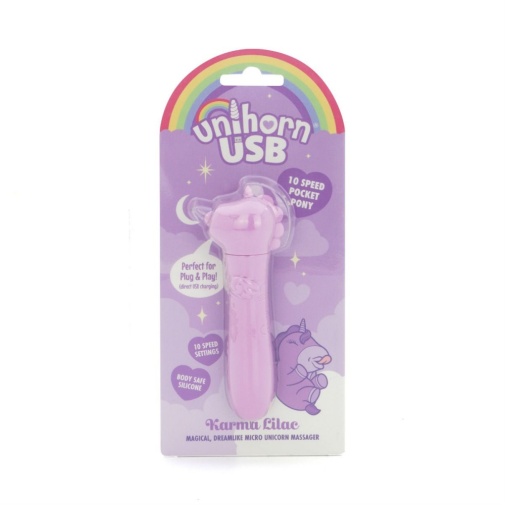 Unihorn - Karma Lilac USB 震动子弹 - 紫色 照片