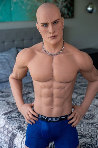 Grant Male Muscular Realistic Sex Doll with abs Ultra Soft TPE 170 cm (5'6 ft) photo