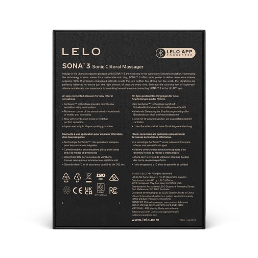 Lelo - Sona 3 Clitoris Massager - Violet Dusk 照片