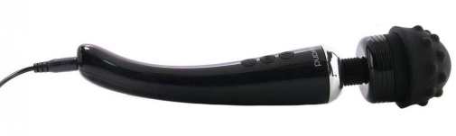 Bodywand - 9吋弧形充电震动器 - 黑色 照片