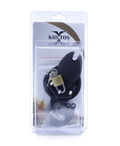 Kiotos - 矽胶制男用贞操锁 - 黑色 照片