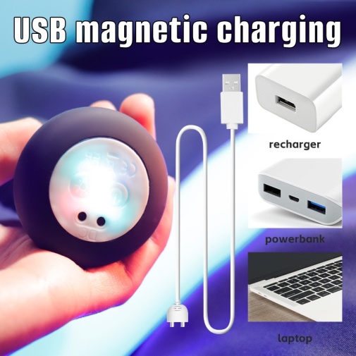 Secwell - Libido Thrusting Plug - Black photo