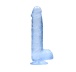 RealRock - 6" Realistic Dildo w Balls - Blue photo-3