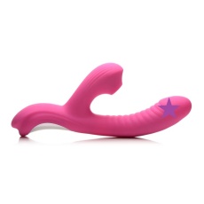 Power Bunnies - Come Hither 43X Rabbit Vibrator - Pink photo