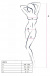 Passion - Bodystocking BS072 - Red photo-3