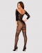 Obsessive - Bodystocking G329 - Black - XL/XXL photo-2