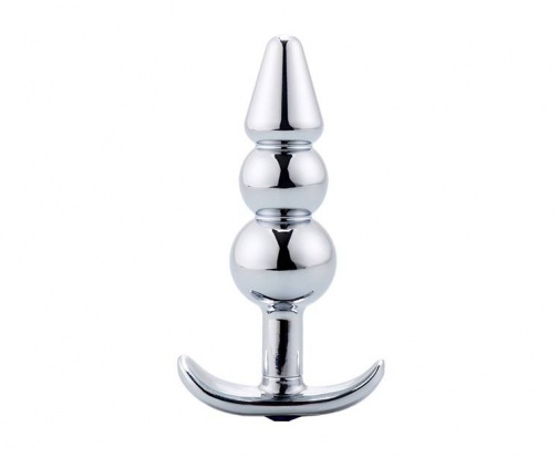 MT - Detachable Anal Plug w 2 Balls, Ring & Anchor photo