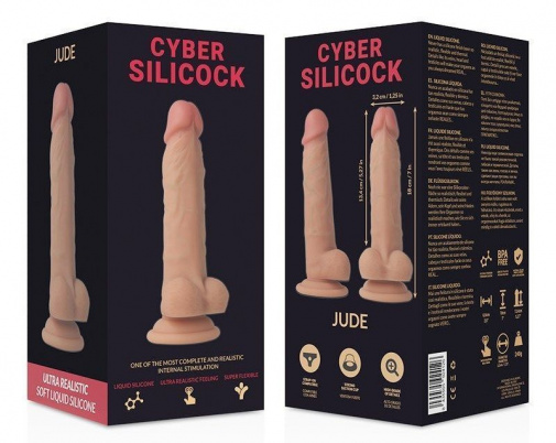 Cyber Silicock - Jude Ultra Realistic Dildo 18cm photo