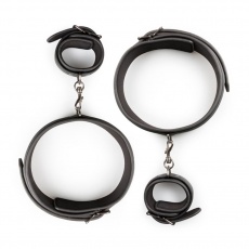 Easytoys - Cuff Restraint Set - Black photo