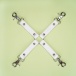 Liebe Seele - Leather Hogtie - White photo