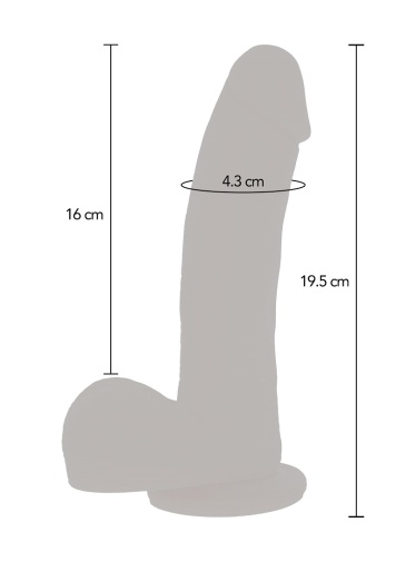 ToyJoy - Magnetic Trusting Dildo - Skin photo