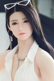 Lily Asian Curvy Realistic Sex Doll, D-Cup, Ultra Soft Silicone 160 cm (5’2 ft)  照片