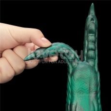 Lovetoy - Savage Charm Vibro Dildo - Blue 照片