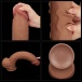 Lovetoy - 14" Sliding Skin Dildo - Brown 照片-10