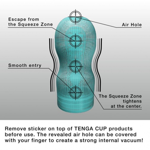 Tenga - 經典真空杯 - 冰感特別版 照片