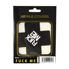 NPG - Fuck Me Nipple Covers - Black 照片