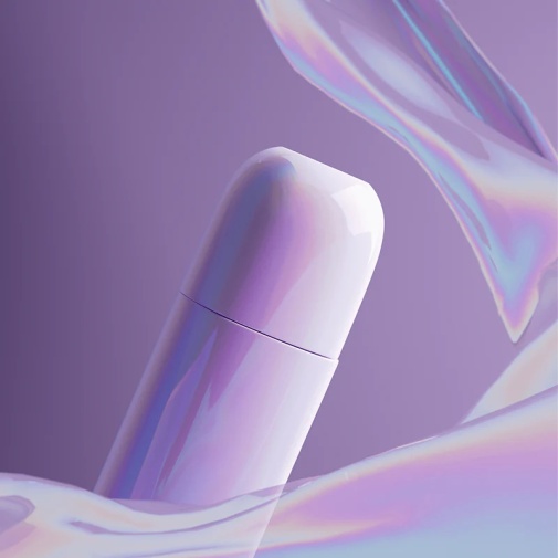Zalo - Lia 小型陰蒂吸啜按摩器 - 花白色 照片